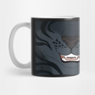 Dark Tiger Face Mug